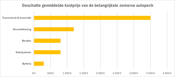 Carly – kosten autopech zomer